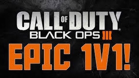 BLACK OPS 3 TRYHARD PLAYS BLACK OPS 3 NOOB (INTENSE 1v1)