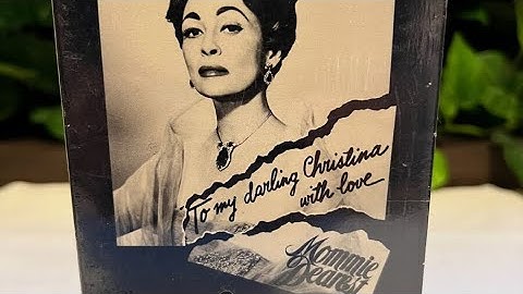 Opening to mommie dearest 1981 vhs