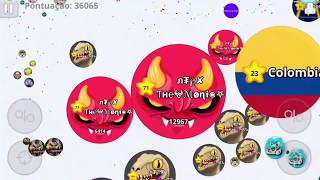 SOLO GAMEPLAY // CRAZY RUNSPLIT WITH NTP // TAKE OVER WITH NTP - Agario Mobile