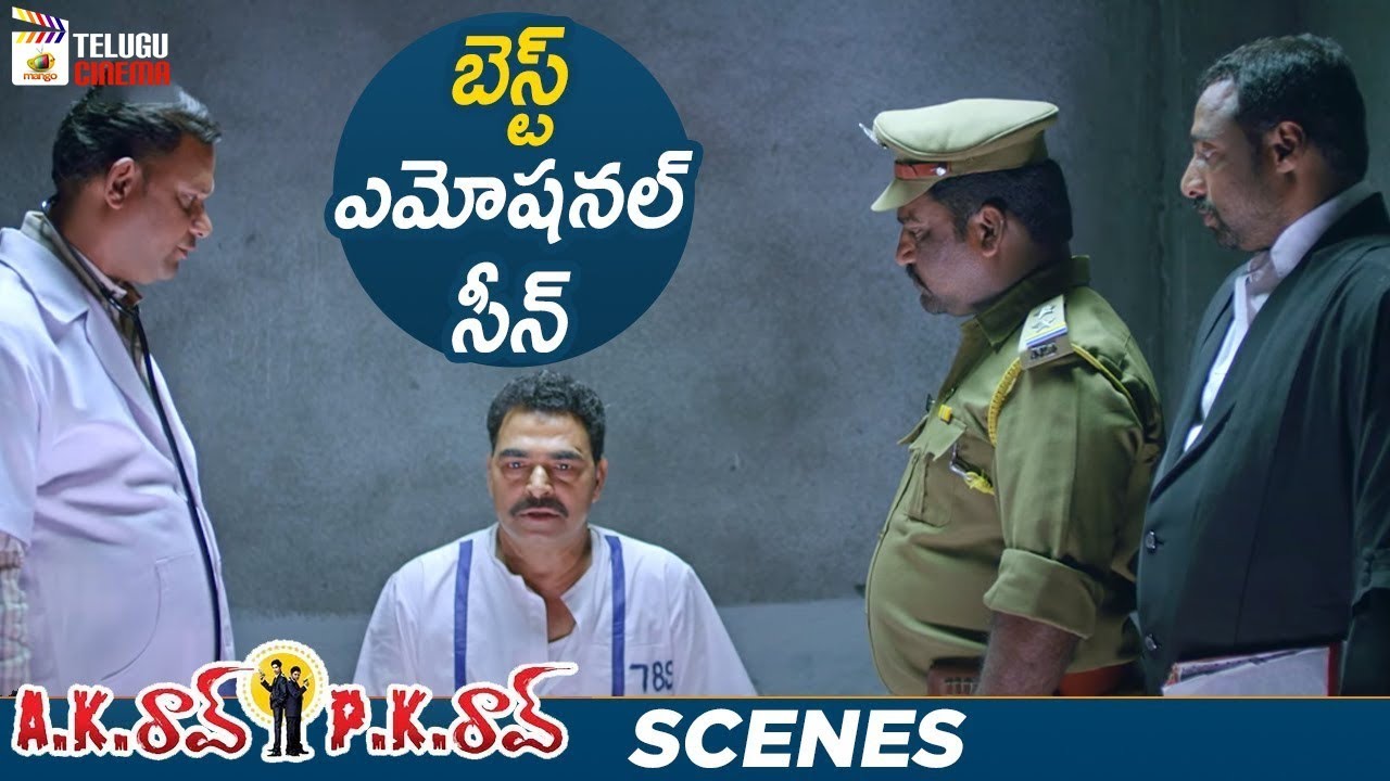 Best Emotional Scene | AK Rao PK Rao Telugu Movie | Dhanraj ...