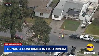 EF0 tornado hit Pico Rivera overnight, NWS confirms