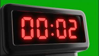 Cinematic 2 Minute Timer Green Screen Countdown Overlay For Intense Video Projects