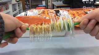 Bread tags moving trial