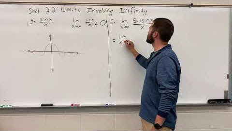 AP Calculus - Limits Involving Infinity (2.2 - part 2)
