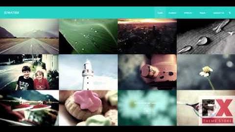 Preview Matrix Masonry Bootstrap 3 Retina HTML Template