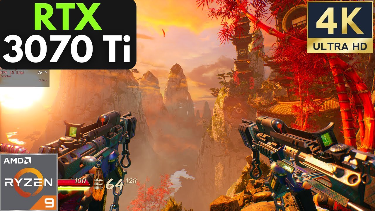 Shadow Warrior 3: RTX 3070 Ti + Ryzen 9 5950X | 4K | Ultra Settings