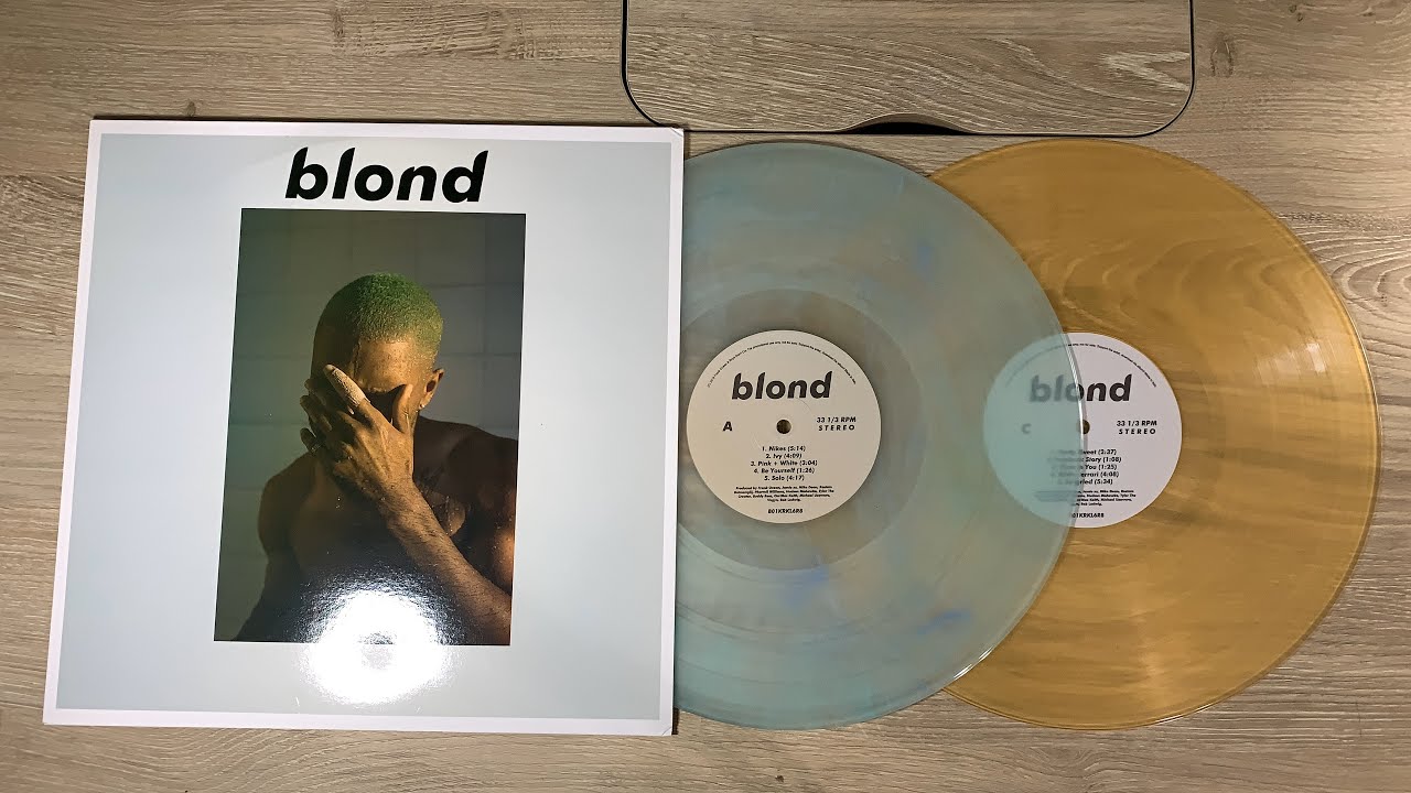 Frank Ocean Blonde Vinyl (Blue Smoke & Translucent Blonde Unofficial) 