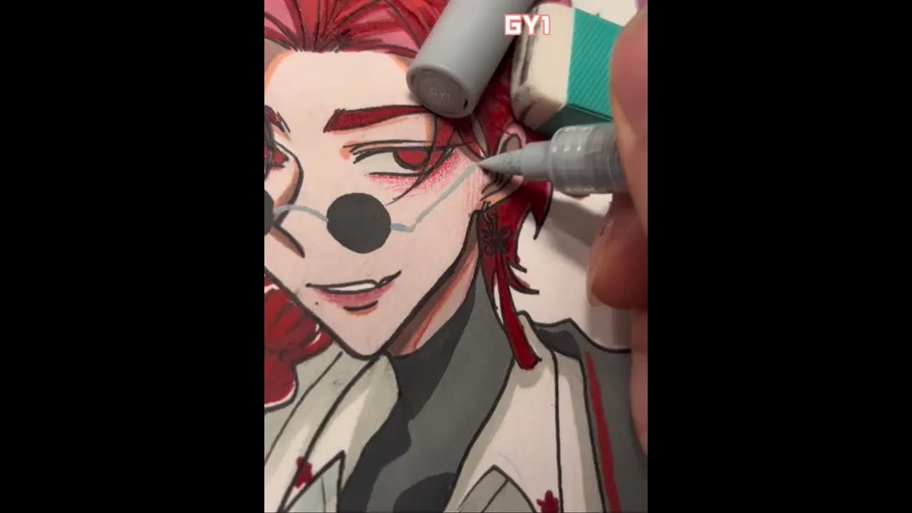 线稿丑？和我上色有啥关系？ 评论区看看你们的画