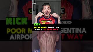 SNEAKO Reacts to Poor Messi ARGENTINA AIRPORT IS THAT WAY!! @LIVESNEAKO @SNEAKO