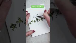 Recap for St. Patrick's Day Cards #cardmaking #stpatricksday #howtodraw #stpatricksday #clover  #art