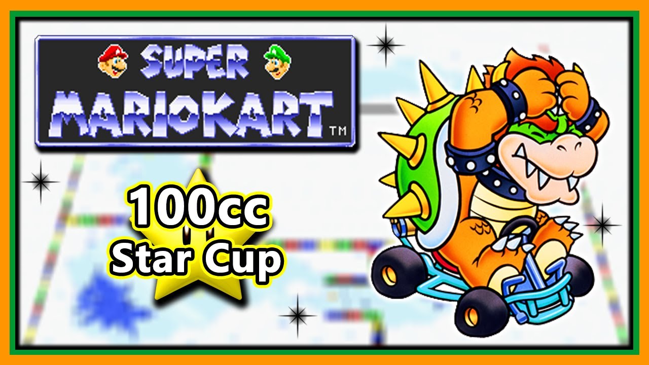 Super Mario Kart (SNES) - 100cc Star Cup | Bowser