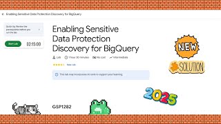 Enabling Sensitive Data Protection Discovery for BigQuery || #GSP1282 #bigquery #qwiklabs #gcp ☁️🚀