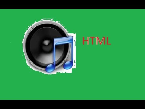 How to insert audio clip to a web page using HTML | audio to a web page using HTML