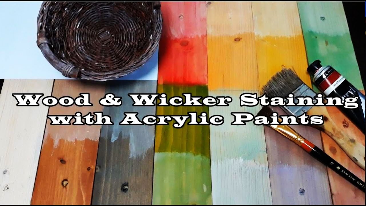 Colorful Wood Stain  Staining wood, Hand painted furniture