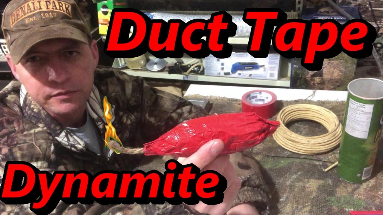 Duct Tape Dynamite Fire Starter with Pringles?? YouTube