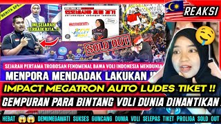 Ini GIL4❗❗IMPACT MEGAWATI FANS INDONESIA CIPTA SEJARAH LUDESIN 12 RIBU TIKET 😱😱