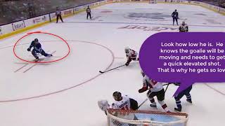 Matthews One-Knee One-Timer