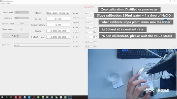 Calibration of chlorine sensor