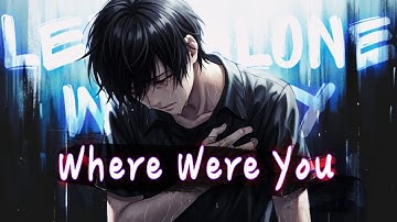 Where Were You – Left Alone with My Own Tragedy || by Relatone (Official Lyrics Video)