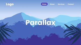 Parallax Scrolling Effect | HTML CSS & JavaScript