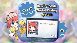 How to use  (RenPy style) Dialog System (Godot Asset Library)