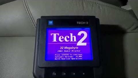 Updating injector trim codes on a Duramax using a Tech 2