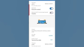 Change the pin for your Victron Smartshunt and Solar Controller #victron #tab360 #tab320 #tab400