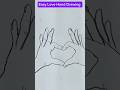 Creative line Love Hands Drawing#viralvideo #drawing #trending #trend #shortvideo #viralshorts