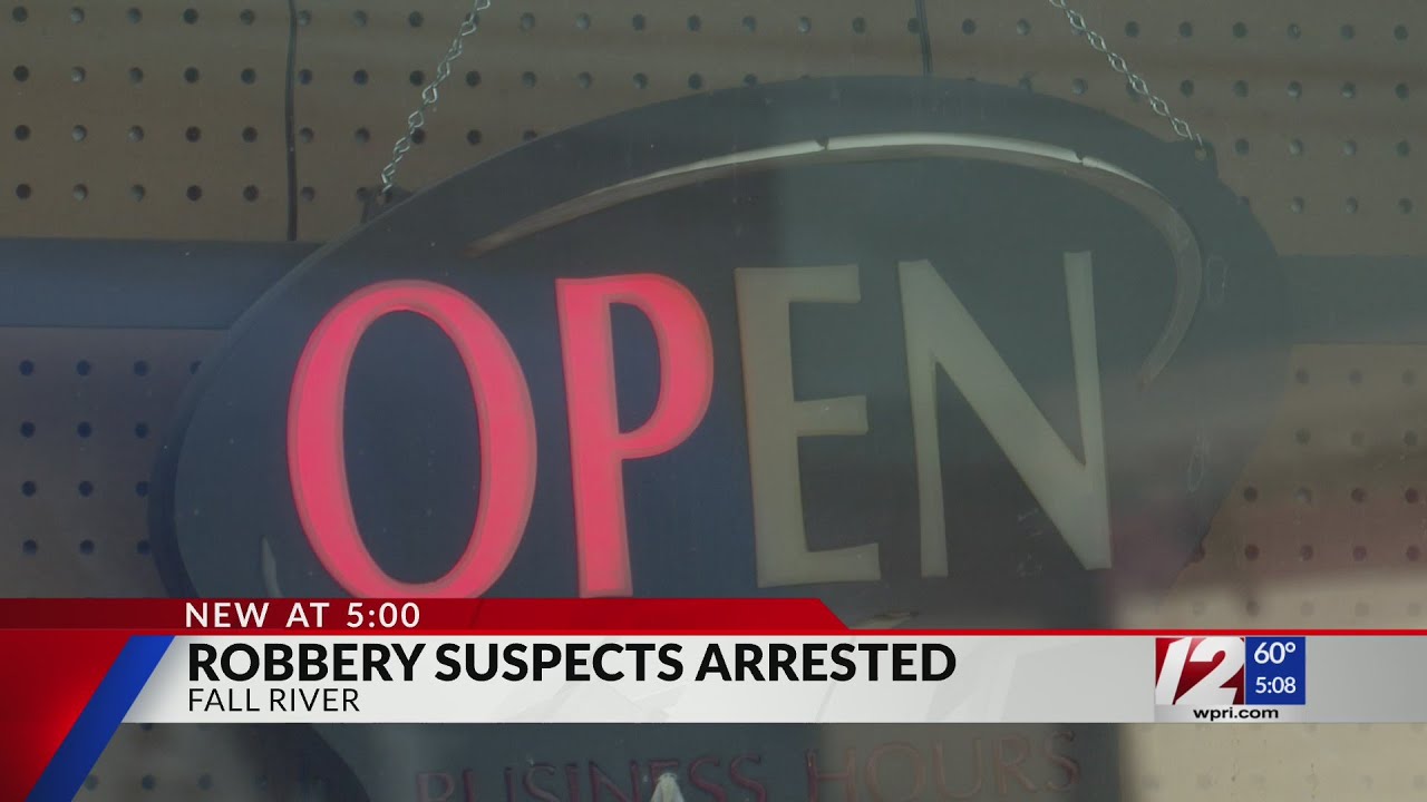 Police make 2 arrests in armed robbery at Fall River store - YouTube