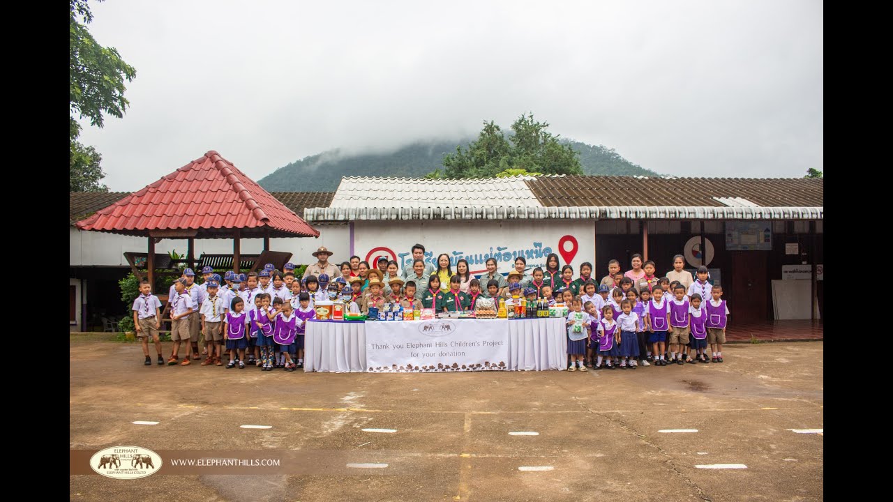 Elephant Hills Children’s Project helps a rural school with urgent renovation projects