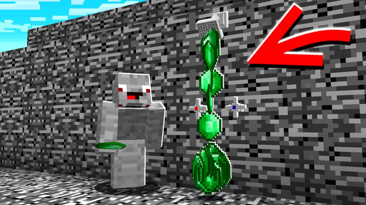 Ich Verstecke eine Emerald Dusche 🤪 in Minecraft MODS BEDWARS