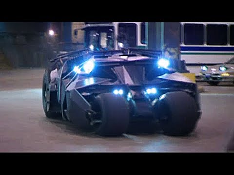 Stunts and car chase on Batmobile 'Batman: Begins' Behind The Scenes -  YouTube