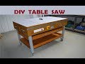DIY Table Saw - How to Make A Homemade Table Saw