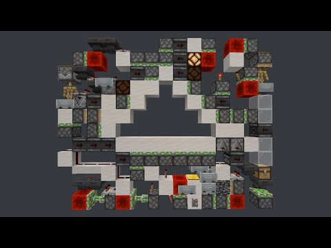 1 wide 4 high triangle door (180 blocks)