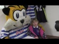 SPARK MAKES CHLOE'S DAY I GIRL HIT BY YAYA TOURE'S SHOT RETURNS TO QPR
