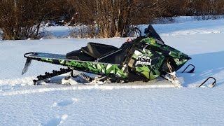 Frankensled Nypro Custom Snowmobile build part 1
