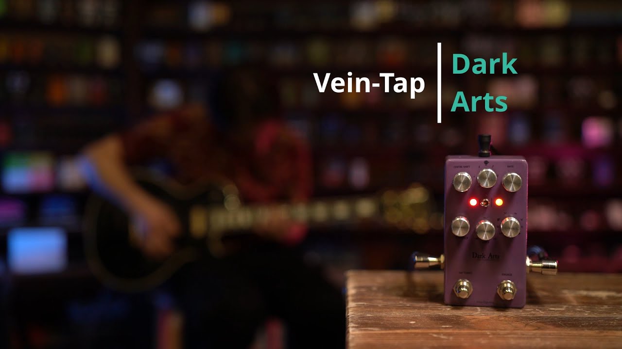 Vein-Tap Dark Arts Tap Tempo Phaser - DMTR Pedal Shop 