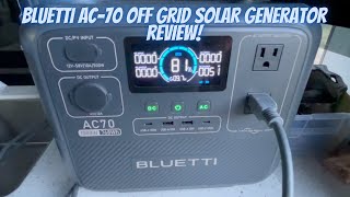 The Best Off Grid Solar Power Station | Bluetti AC70 Power Station Unboxing Review | Off Grid Solar