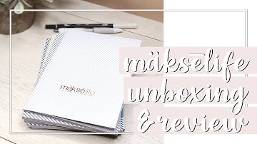 Makselife Companion Notebooks | Unboxing and Review