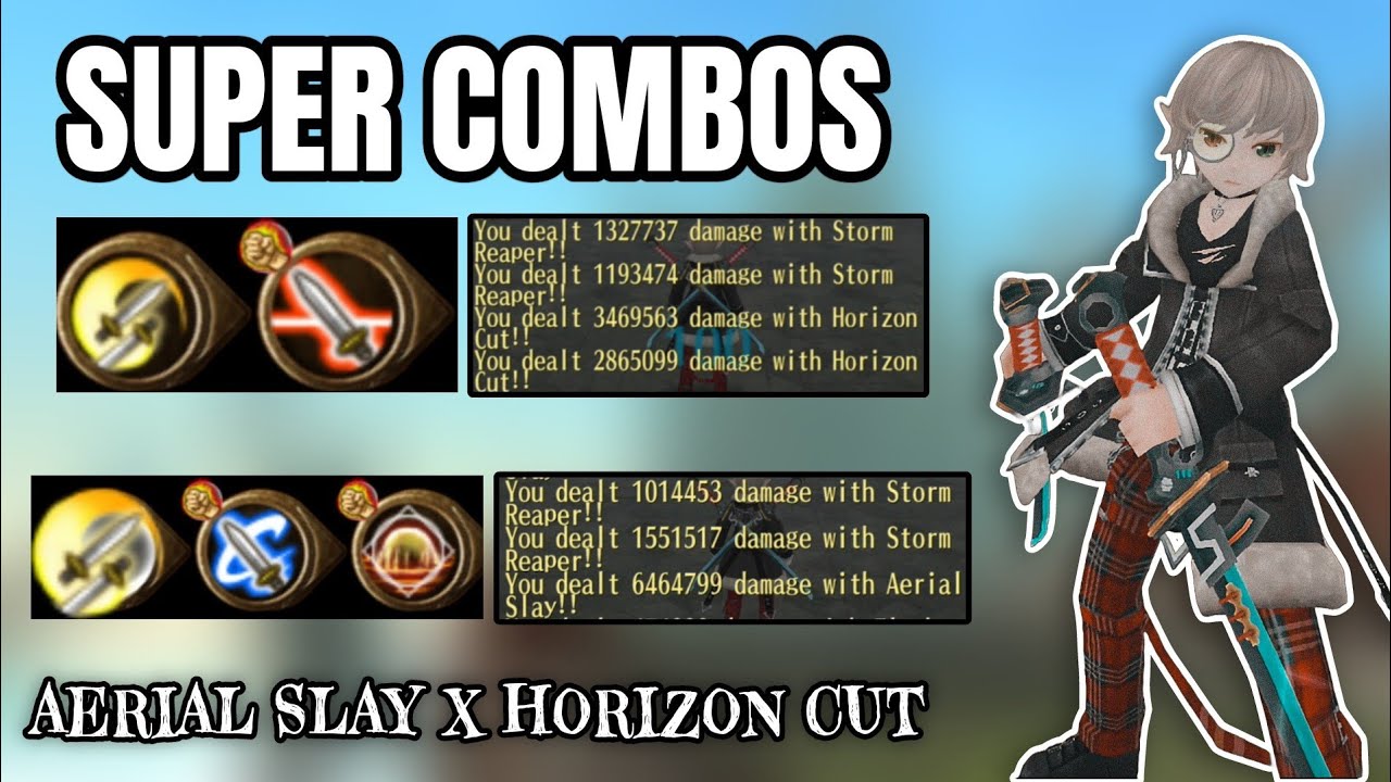 TORAM ONLINE - AERIAL SLAY AND HORIZON CUT ARE NOT THAT WEAK