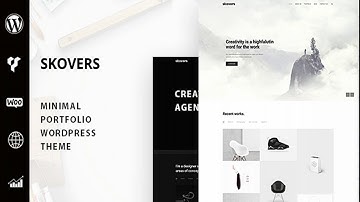 Skovers - Minimal Portfolio WordPress Theme | Themeforest Website Templates and Themes