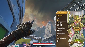 24 Kills Victory with aggressive OCTANE movement in World