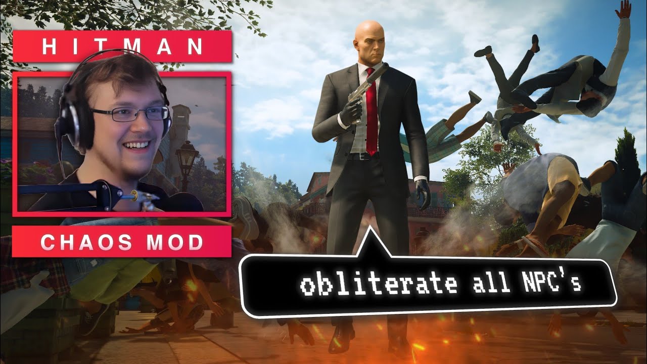 Hitman CHAOS MOD is the best kind of stupid