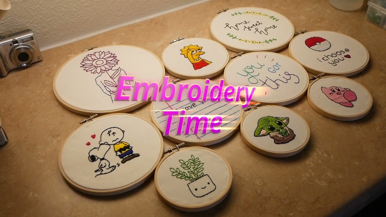Ghost Embroidery