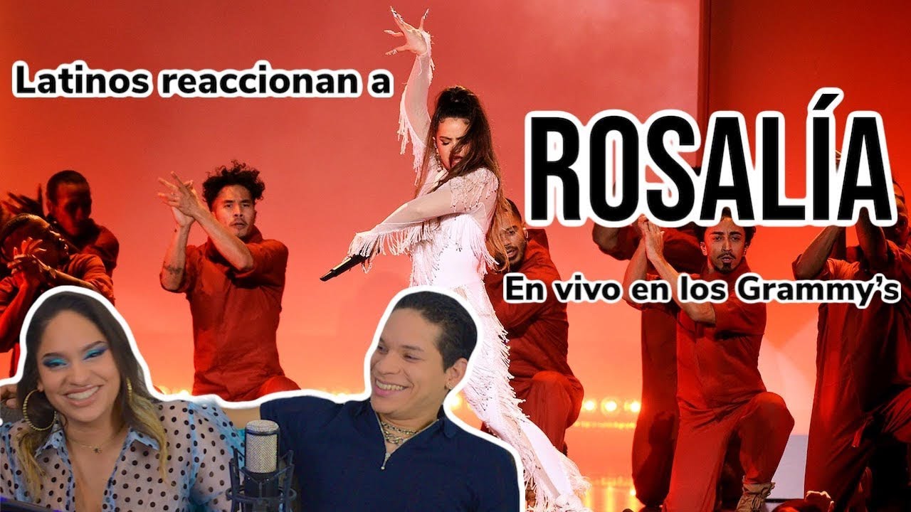 Latinos react to ROSALIA GRAMMY's 2020 JURO QUE - MALAMENTE (in Spanish)