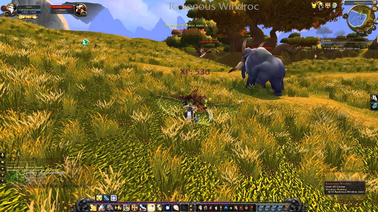 Windroc Mastery #2 Quest Playthrough - Nagrand