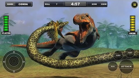 Angry Anaconda vs Dinosaur Simulator 2019 Android Gameplay