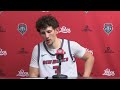 Lobo MBB vs. Colorado State Postgame: Luke Haupt (3/4/26)