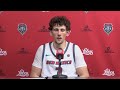 Lobo MBB vs. Colorado State Postgame: Luke Haupt (3/4/26)