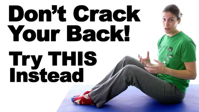 Is cracking your back harmful? 